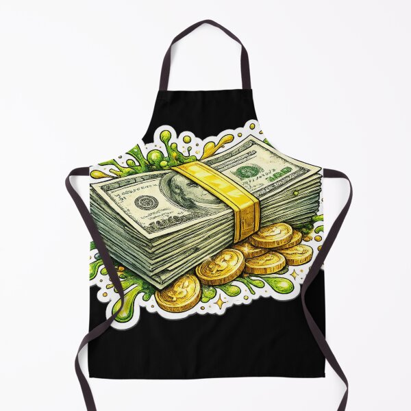 Item preview, Cash Stack Sticker – Money Street Art Design designed and sold by DrizzyV.