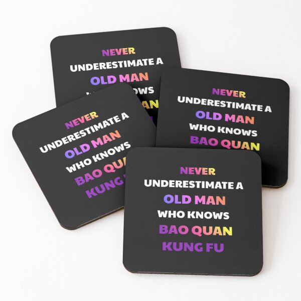Item preview, Never Underestimate An Old Man Bao Quan Kung Fu designed and sold by julissa9474.