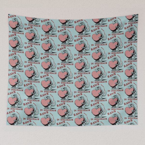 Item preview, Rawr means I love you in dinosaur  designed and sold by Zedeldesign.