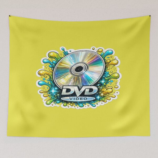 Item preview, DVD Retro Sticker – Classic Digital Media Aesthetic designed and sold by DrizzyV.