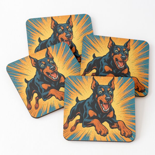 Item preview, Dobermann | Comics stylCartoone -  designed and sold by ComicsFactory.
