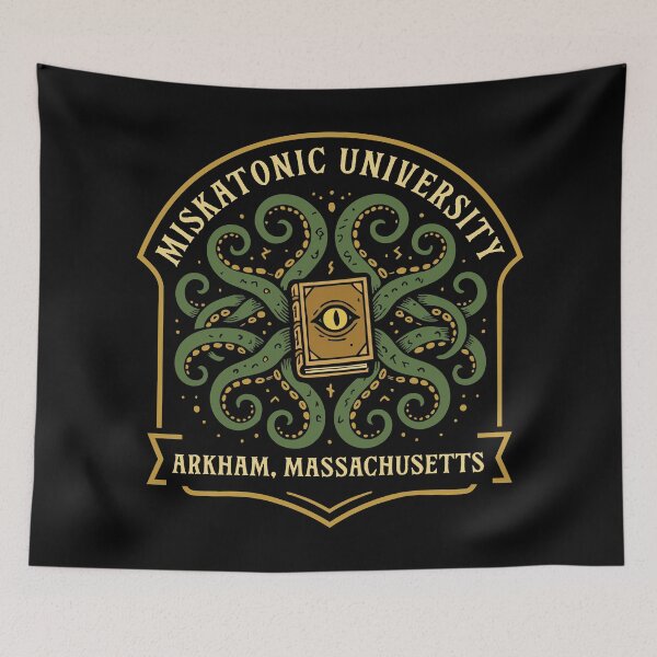 Item preview, Miskatonic University Emblem Arkham Massachusetts designed and sold by pixeptional.
