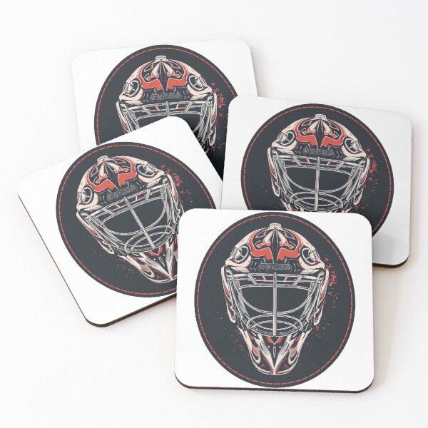 Item preview, Hockey Goalie Helmet Sticker, Winter Sports Magnet designed and sold by colorleafz.