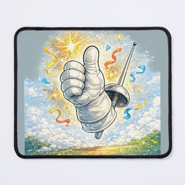 Item preview, Thumbs Up Fencing designed and sold by ChillCharmStudio.