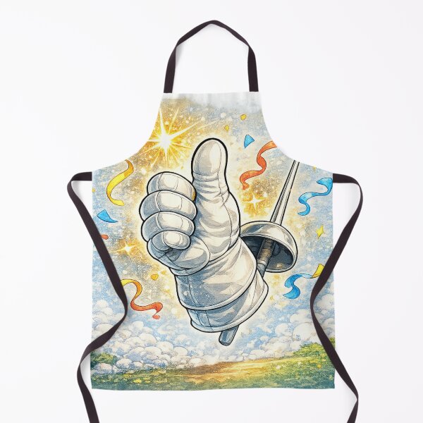 Item preview, Thumbs Up Fencing designed and sold by ChillCharmStudio.