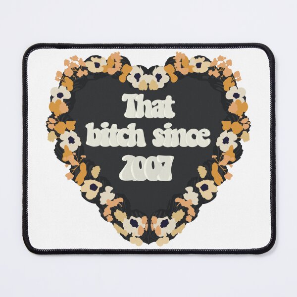 Item preview, That Bitch Since 2007 Love Heart Birthday Cake designed and sold by FreeOrca.