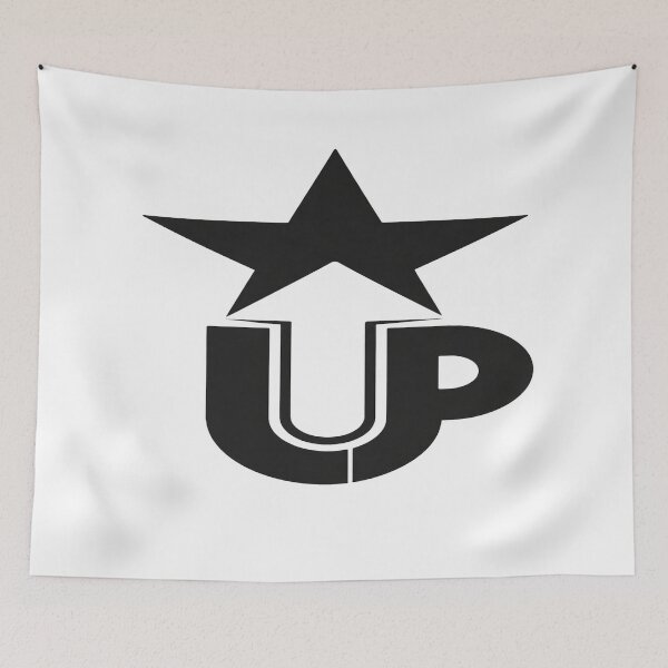 Item preview, Up_Black&White version designed and sold by Word Potions.