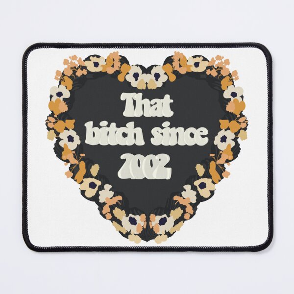 Item preview, That Bitch Since 2002 Love Heart Birthday Cake designed and sold by FreeOrca.