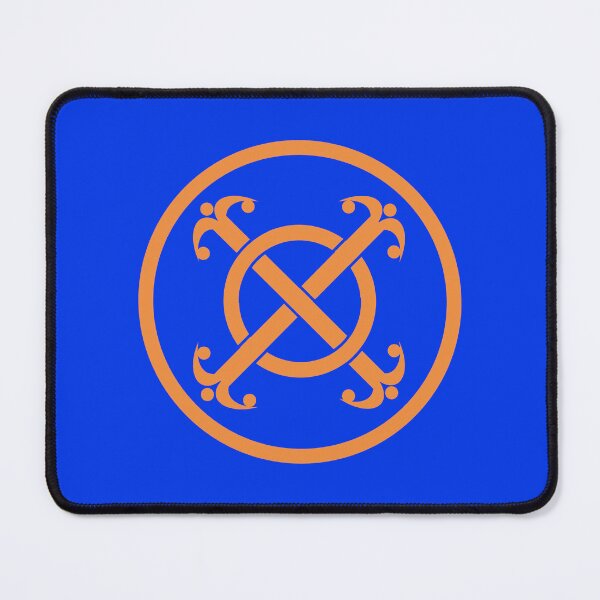 Item preview, LinaXandria - Logo, plain, Blue background designed and sold by LinaXandria.