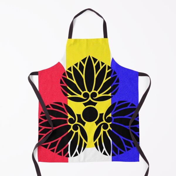 Item preview, Kamon-shiriawase-mitsu-aoi・3 designed and sold by KamonPopArt.