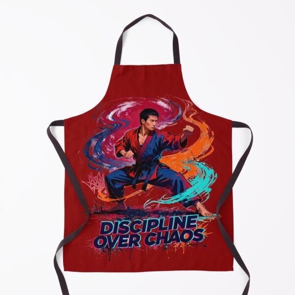 Item preview, Discipline Over Chaos – Modern Martial Arts Illustration designed and sold by Maximilianos.