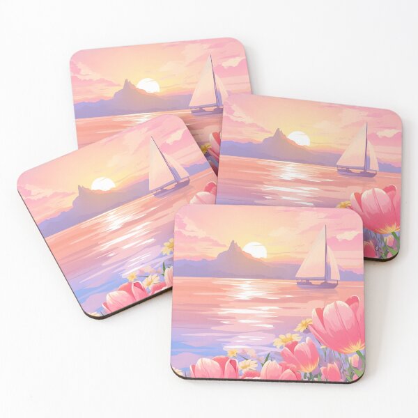 Item preview, Golden Dawn Over the Flowered Valley designed and sold by Bikash-A7.