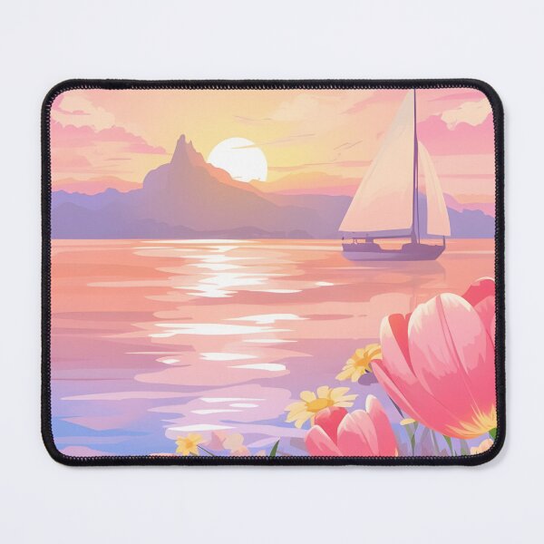 Item preview, Golden Dawn Over the Flowered Valley designed and sold by Bikash-A7.