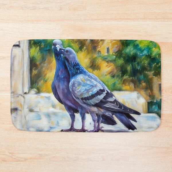 Item preview, Pigeons in Love designed and sold by tomorrowsart.