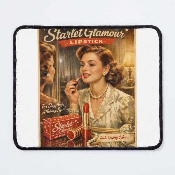 Item preview, Starlet Glamour: Dazzling Lips, Timeless Elegance designed and sold by ForeverPrintsOK.
