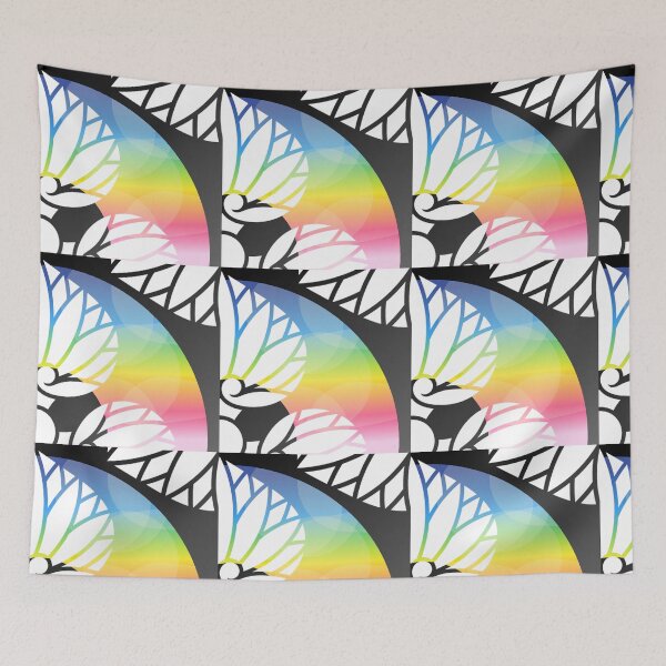 Item preview, Kamon-shiriawase-mitsu-aoi・4 designed and sold by KamonPopArt.