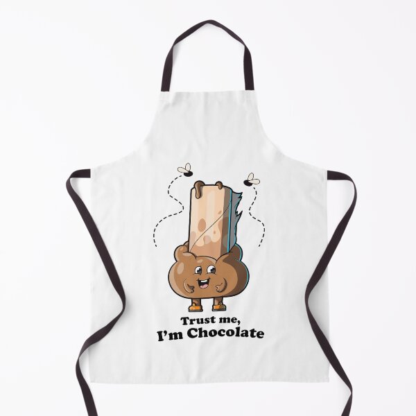 Item preview, Trust me, I’m chocolate - funny poop joke (on light colors) designed and sold by messy-nessie.