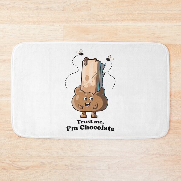 Item preview, Trust me, I’m chocolate - funny poop joke (on light colors) designed and sold by messy-nessie.