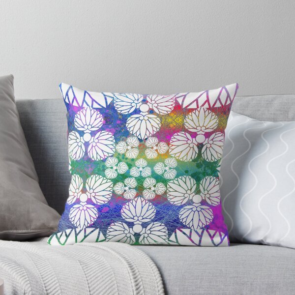 Item preview, Kamon-shiriawase-mitsu-aoi・5 designed and sold by KamonPopArt.