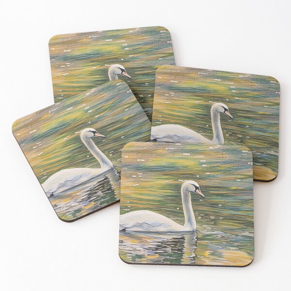 Item preview, Single Swan on the Lake designed and sold by tomorrowsart.