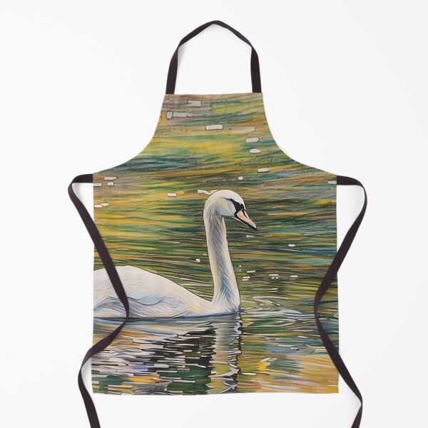 Item preview, Single Swan on the Lake designed and sold by tomorrowsart.