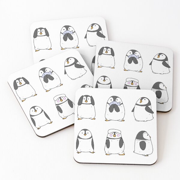 Item preview, Cute Penguin Doodles designed and sold by mcraft studio.