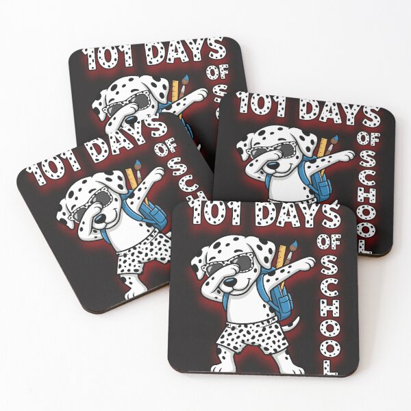 Item preview, 101 Days of School Shirt | Funny Dalmatian Dog Teacher Back to School Design designed and sold by MCdsgns.