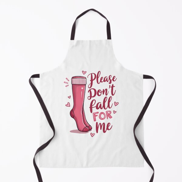 Item preview, Please, Do Not Fall For, Me Valentine Nurse Design Pink Sock designed and sold by JoyTop.