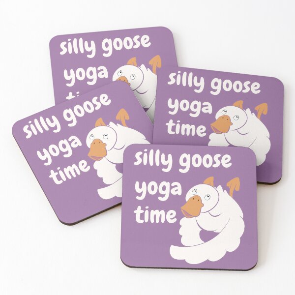 Item preview, Silly Goose Yoga Time designed and sold by HugSomeNettles.