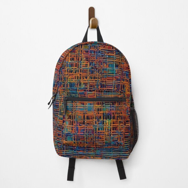 Item preview, Hexadecimal Tessellation: Vibrant Grid Weave designed and sold by mxztar.
