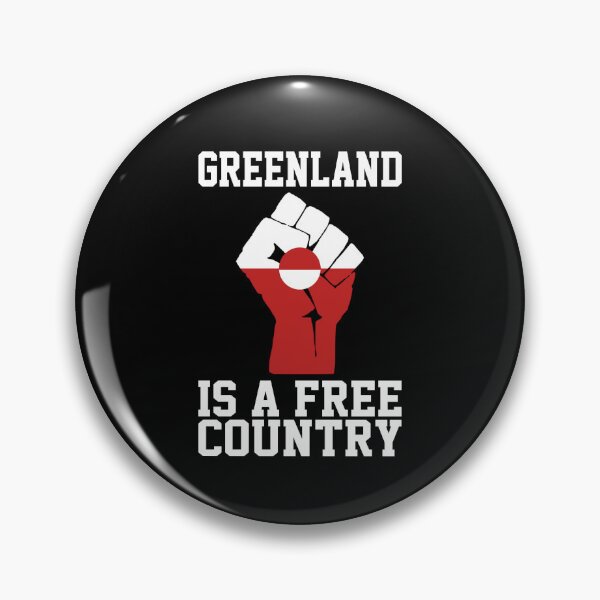 Item preview, Greenland is a free country - standing with Greenland designed and sold by HappyArts90.