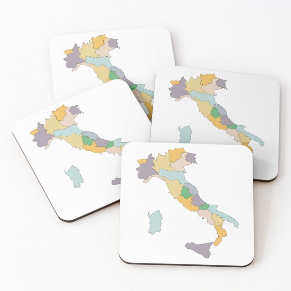 Item preview, Italy Map Mug — Abstract Colourful Art designed and sold by iampaulmorris.