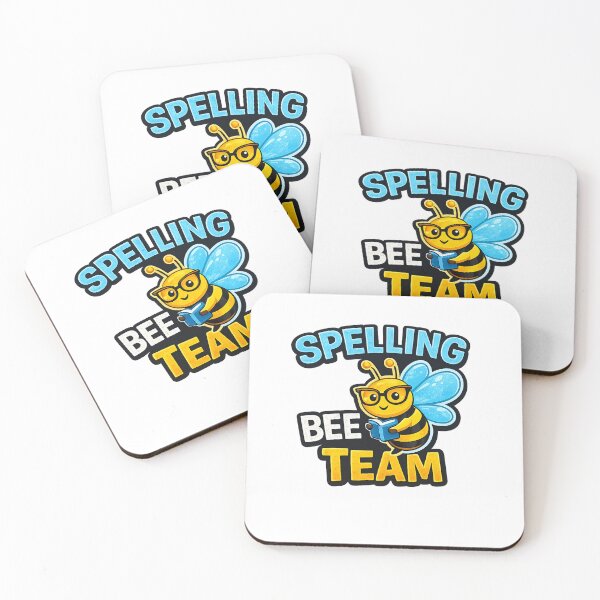 Item preview, Cute Spelling Bee Team – Fun Educational Bee Design designed and sold by KhattabyEDArt.