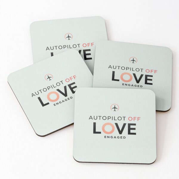 Item preview, Autopilot Off - Love EngageD designed and sold by Kewelka.