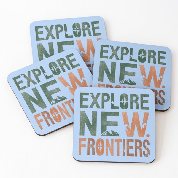 Item preview, Explore New Frontiers – Adventure & Motivation Design designed and sold by Dogandesighn.