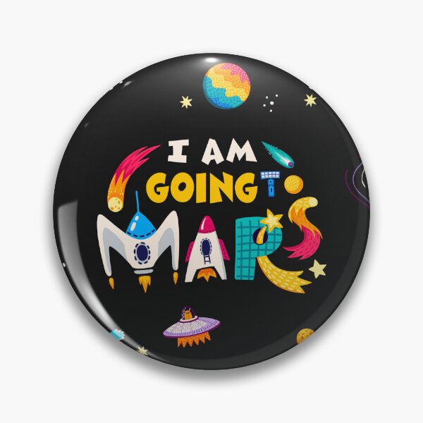 Item preview, i am going to mars designed and sold by mcraft studio.