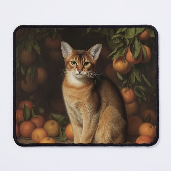 Item preview, Abyssian cat with Oranges designed and sold by VictorMassacre.