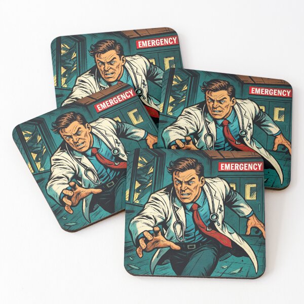 Item preview, Doctor | Comics stylCartoone -  designed and sold by ComicsFactory.