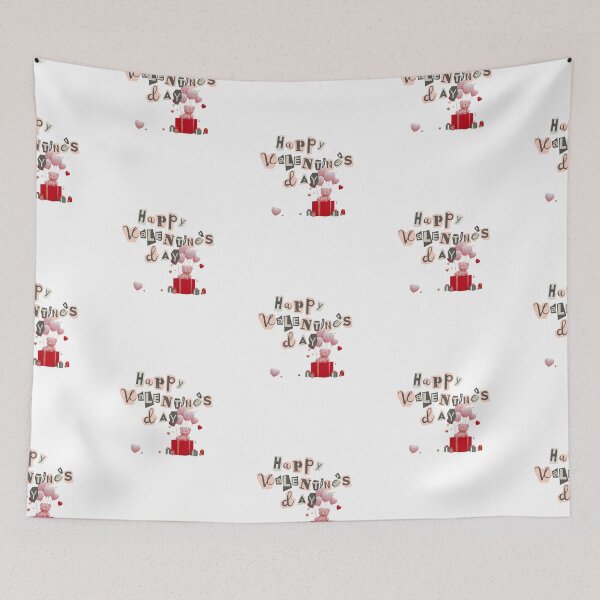 Item preview, Happy Valentine's Day | Pink Heart And Teddy Bears designed and sold by SolSel ⭐⭐⭐⭐⭐.