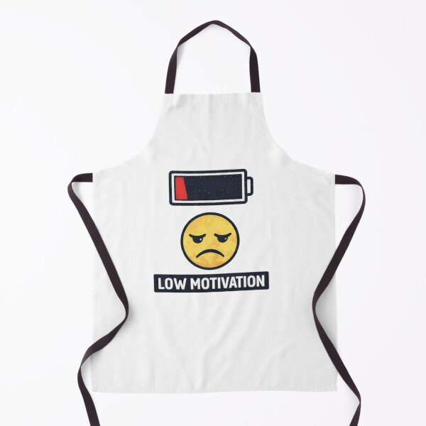 Item preview, Low Motivation Battery Emoji - Funny Relatable Art designed and sold by HaciPrint.