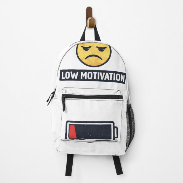 Item preview, Low Motivation Battery Emoji - Funny Relatable Art designed and sold by HaciPrint.
