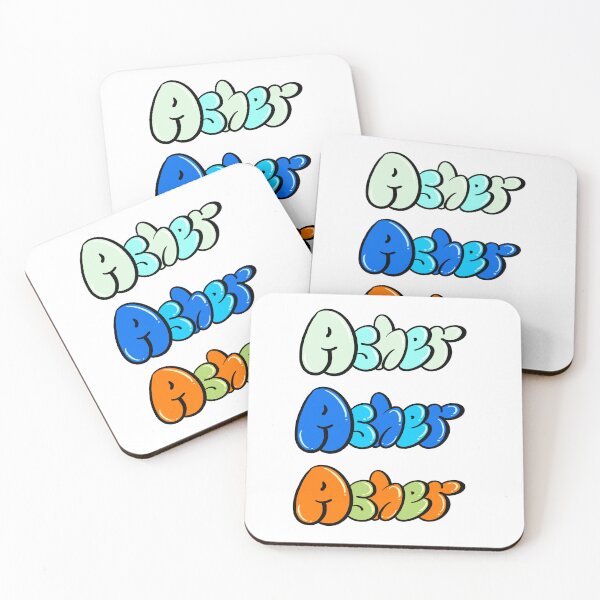 Item preview, Asher name 3 for 1 - Top 10 best personalized gifts for boys and men named Asher designed and sold by Artonmytee.