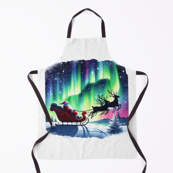 Item preview, Northen Lights Santa Claus designed and sold by Signal and Ink.