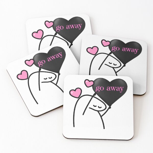 Item preview, Go Away Anti Valentine's Day  designed and sold by LLdreams.