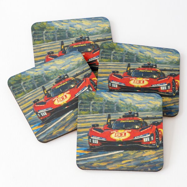 Item preview, Ferrari 499P Le Mans Van Gogh Style designed and sold by HobbyaDois.
