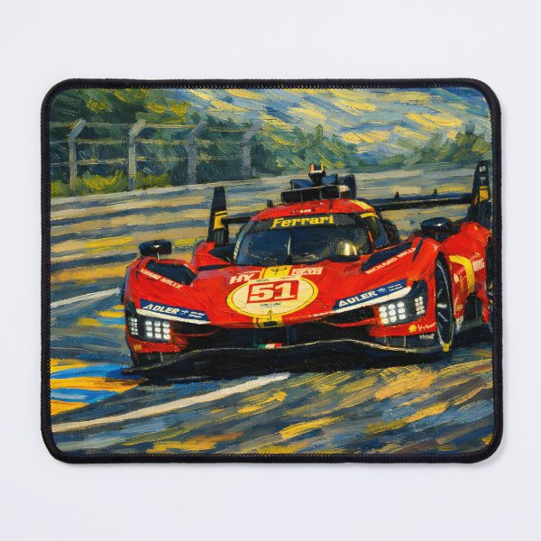 Item preview, Ferrari 499P Le Mans Van Gogh Style designed and sold by HobbyaDois.