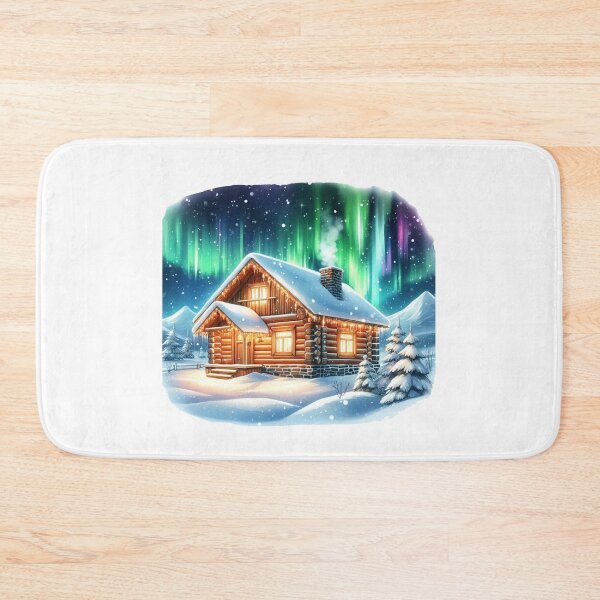 Item preview, Northen Lights Cottage designed and sold by Signal and Ink.
