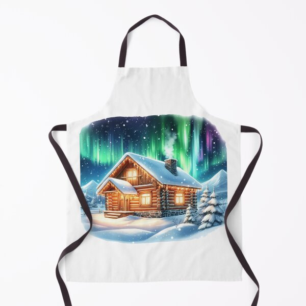 Item preview, Northen Lights Cottage designed and sold by Signal and Ink.