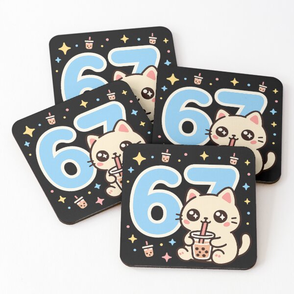 Item preview, Funny 67 cat - kawaii bubble designed and sold by ZBIFBOUETLA.
