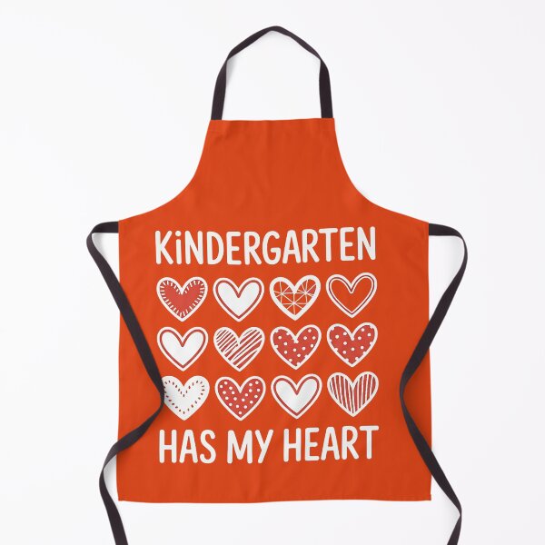 Item preview, Kindergarten Has My Heart Valentine Teacher Student Red Heart Tee designed and sold by ZyxDes.